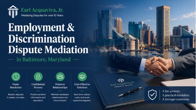 Employment & Discrimination Dispute Mediation in Maryland