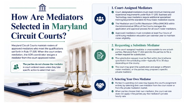 How Are Mediators Selected in Maryland Circuit Courts?